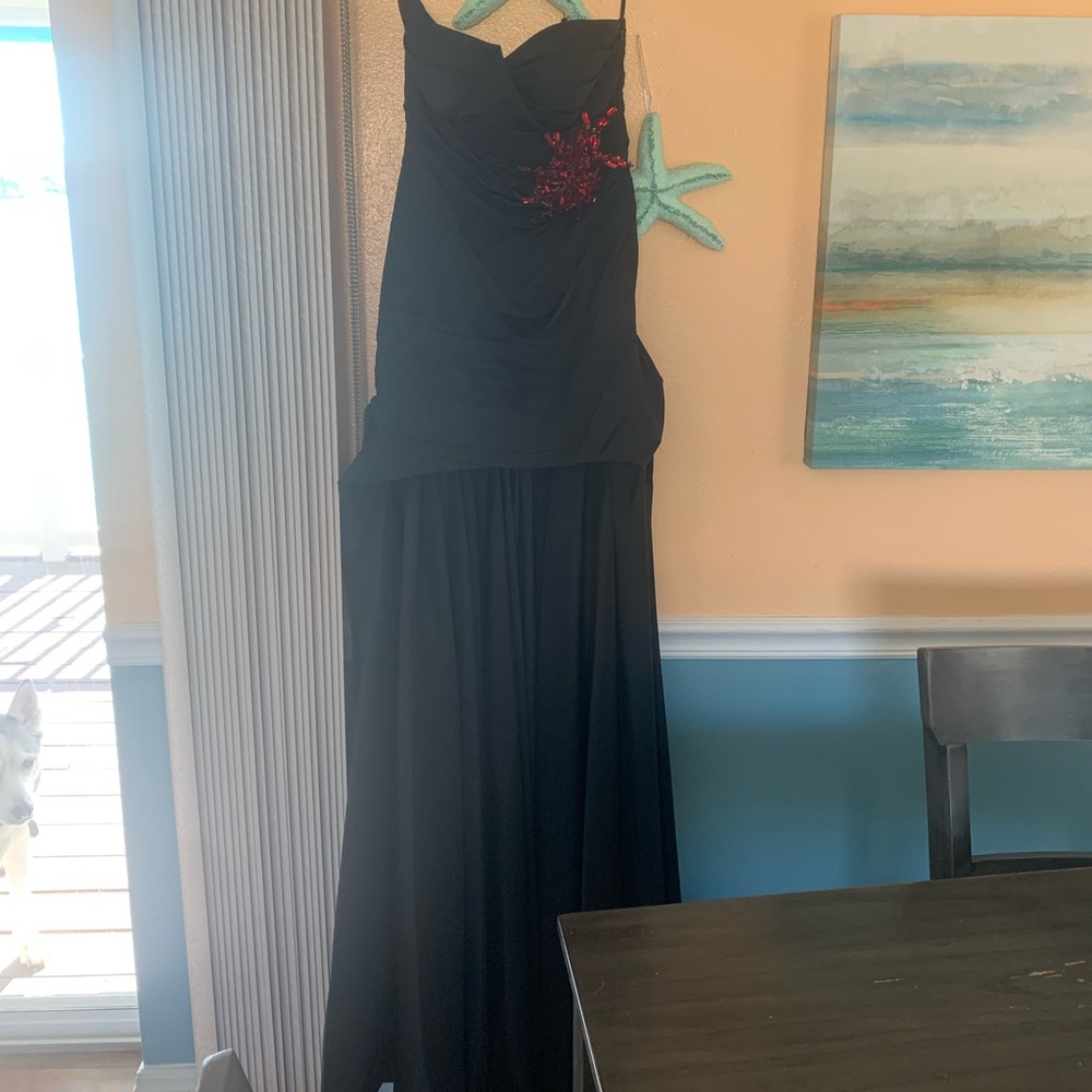 Short Dress With Train